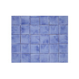 Azul Mezclilla Delgado - Talavera einfarbige Fliesen - 90 Stück