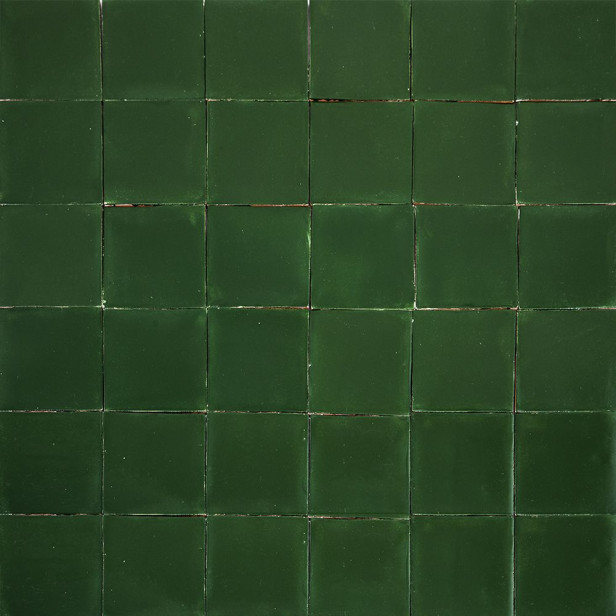 Verde Esmeralda - dunkelgrün mexikanische Fliesen
