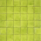 Verde Lima Deslavado - Talavera einfarbige Fliesen