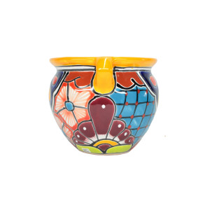 Olla Blumentopf - mexikanischer Keramiktopf