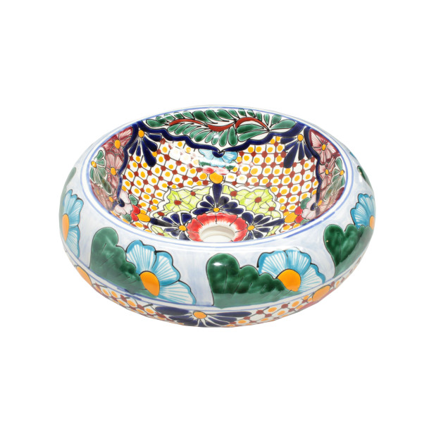 Aurora - Mexikanisches Waschbecken Talavera