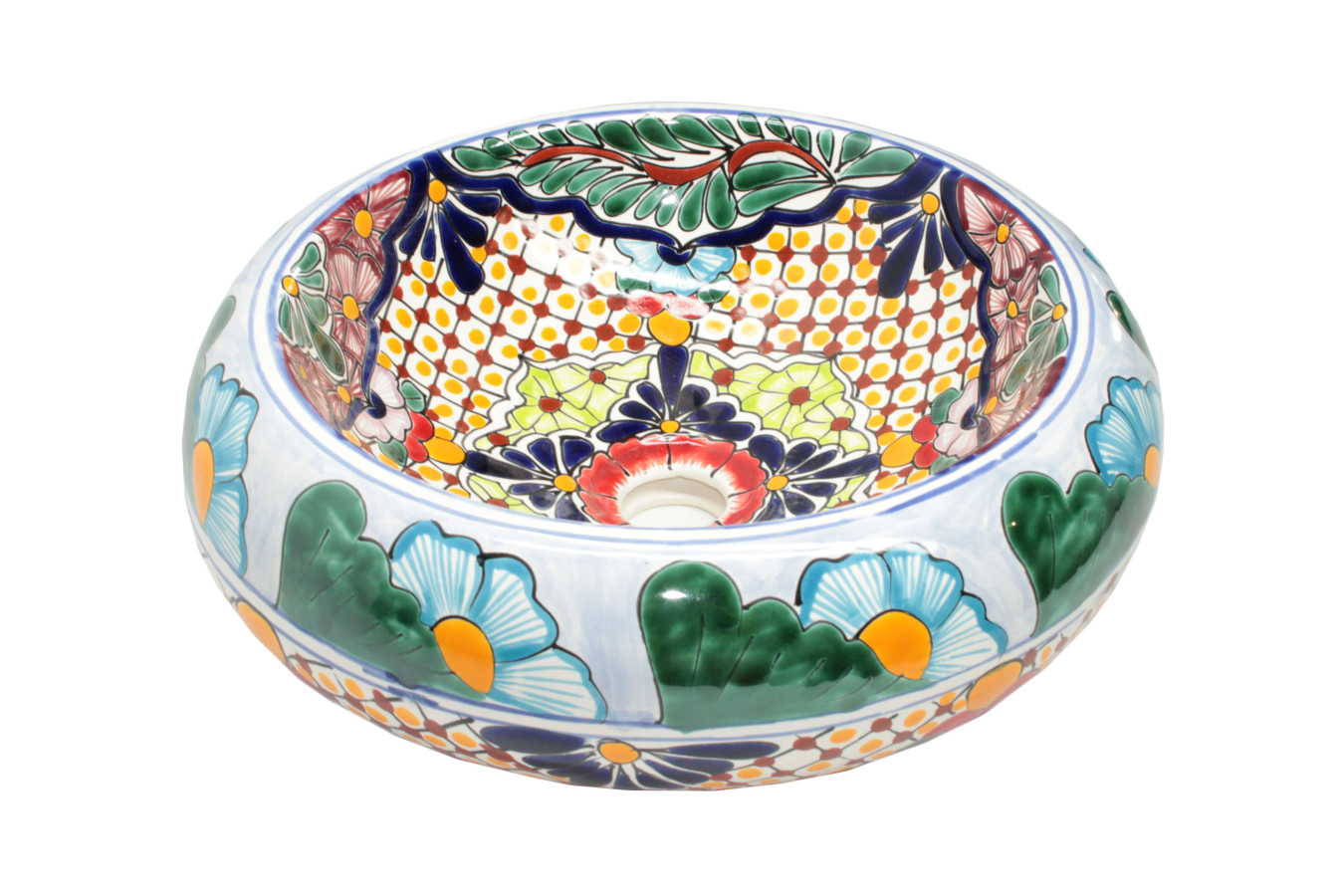 Aurora - Mexikanisches Waschbecken Talavera