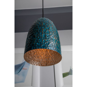 Ramon Verde - Kupferlampe, Kupfer Wohnzimmerlampe