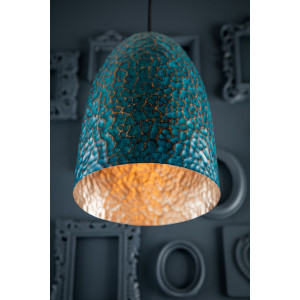 Ramon Verde - Kupferlampe, Kupfer Wohnzimmerlampe