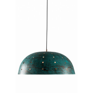 Sandia Agujero Verde - Kupfer Lampe mit Patina überzogen