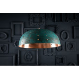 Sandia Agujero Verde - Kupfer Lampe mit Patina überzogen