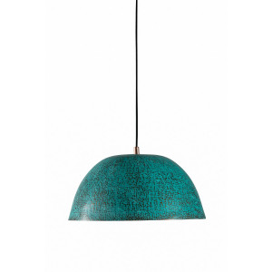 Serbal Verde - eine patinierte Kupfer Lampe