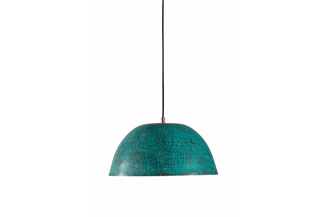 Serbal Verde - eine patinierte Kupfer Lampe