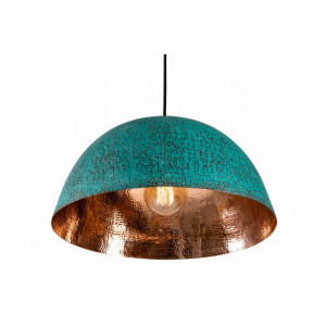 Serbal Verde - eine patinierte Kupfer Lampe