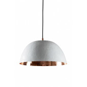 Espino Blanco - Kupferlampe mit weißer Patina