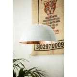 Espino Blanco - Kupferlampe mit weißer Patina