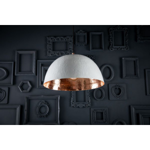Espino Blanco - Kupferlampe mit weißer Patina