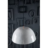 Espino Blanco - Kupferlampe mit weißer Patina