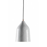 Trompeta blanca - Kupferlampe mit weißer Patina