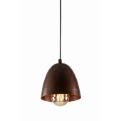 Cereza Brown - handgeschmiedete Kupferlampe