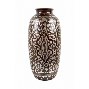 Tibor - Blumenvase mit Dekoration
