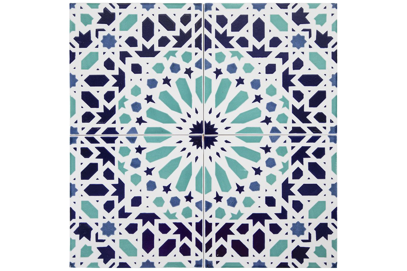 Fez - Marokkanische Keramikfliesen 20x20 cm