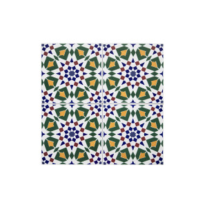 Tanger - Marokkanische Keramikfliesen 20x20 cm