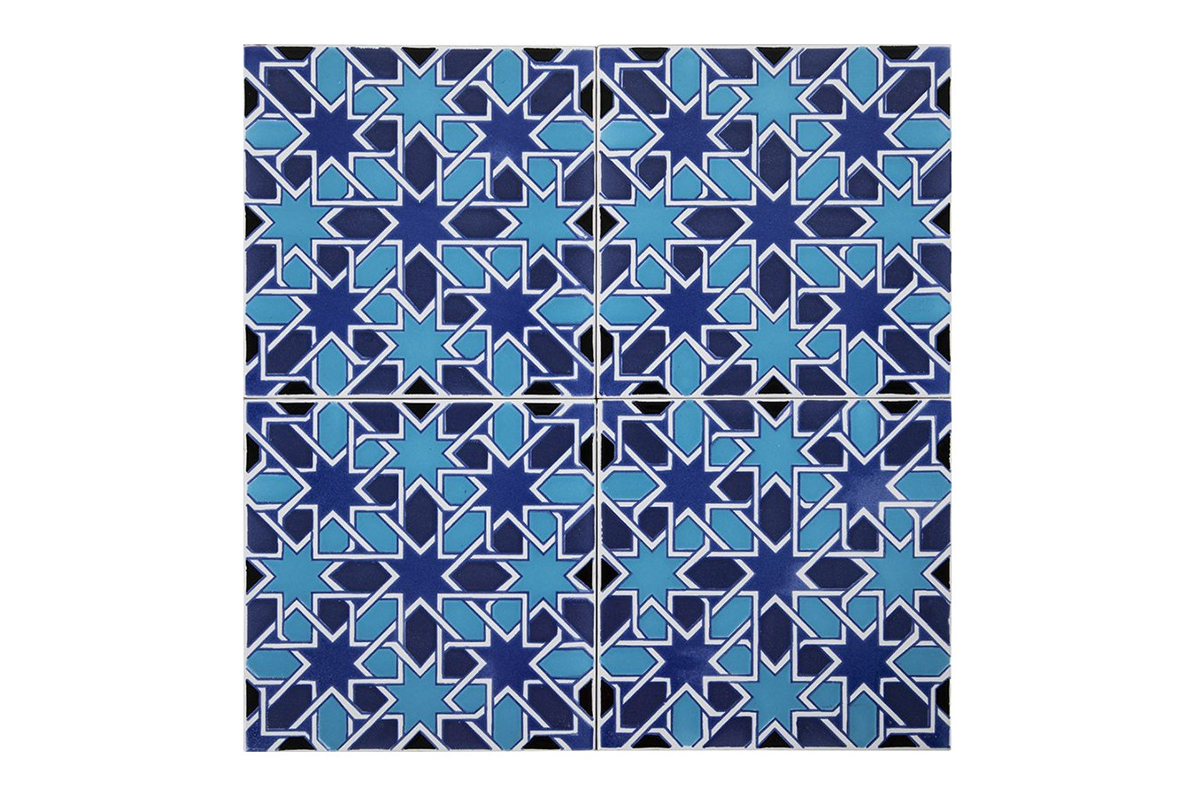 Casablanca - Marokkanische Keramikfliesen 20x20 cm