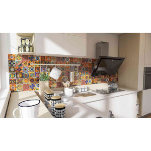 Girasol - Mexikanisches Talavera Patchwork - 30 Stück