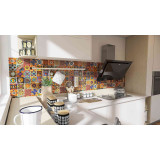 Girasol - Mexikanisches Talavera Patchwork - 30 Stück