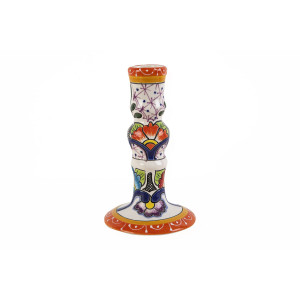 Candelero - Mexikanischer Keramik-Kerzenhalter