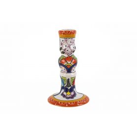 Candelero - Mexikanischer Keramik-Kerzenhalter