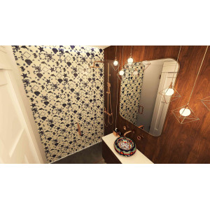 Mariscos - Talavera patchwork aus Mexiko