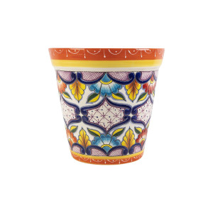 Mexikanischer dekorativer Blumentopf - 25 cm