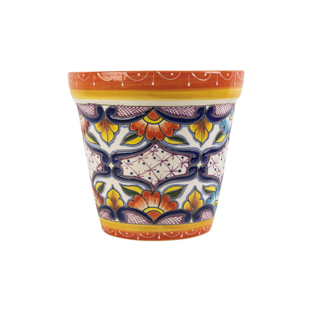 Mexikanischer dekorativer Blumentopf - 25 cm