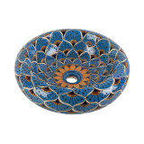 Azura Prima - Keramik Waschbecken mit relief