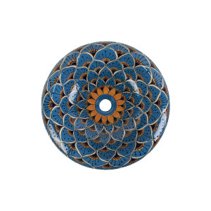 Azura Prima - Keramik Waschbecken mit relief