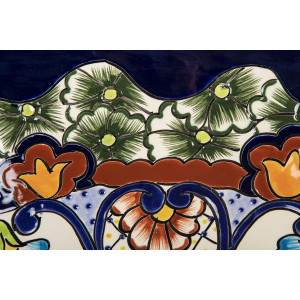 Juanetta Prima - Aufsatzwaschbecken mit Relief verziertes