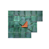 Verde Deslavado - Einfarbige Fliesen Talavera