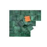 Verde Deslavado - Einfarbige Fliesen Talavera