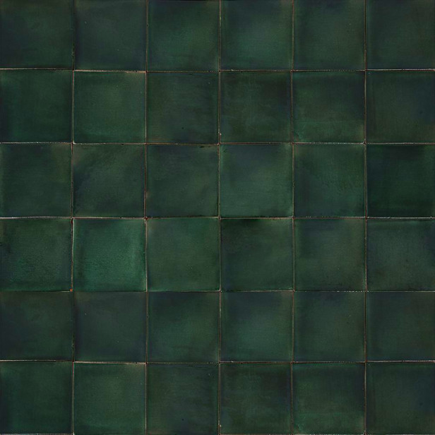 Verde Brillante - Einfarbige Fliesen Talavera