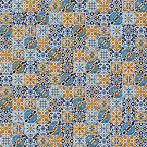 Doria - Patchwork aus Keramikfliesen 15x15 cm, 24 Fliesen pro Karton ( 0,5m2 )