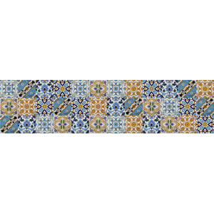 Doria - Patchwork aus Keramikfliesen 15x15 cm, 24 Fliesen pro Karton ( 0,5m2 )