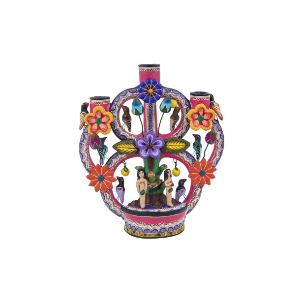 Arbol de la vida - Mexikanischer Kerzenhalter 27 cm