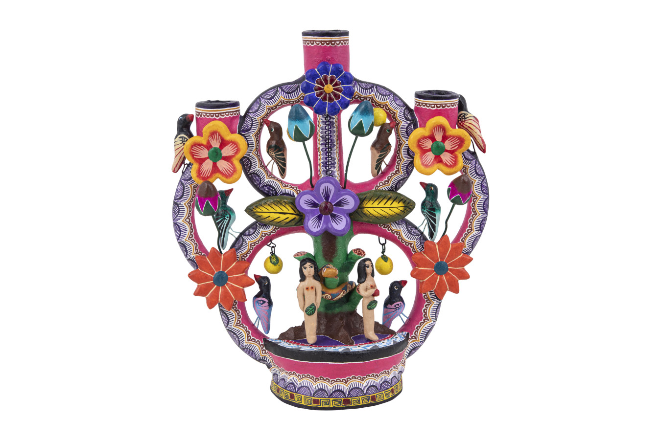Arbol de la vida - Mexikanischer Kerzenhalter 27 cm