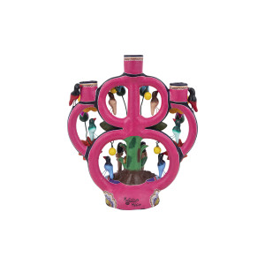 Arbol de la vida - Mexikanischer Kerzenhalter 27 cm