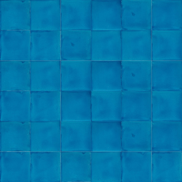 Turquesa Deslavado (Ramírez) blau - Talavera einfarbige Fliesen