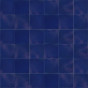 Azul Medio marineblau - Himmelblaue einfarbige mexikanische Fliesen 