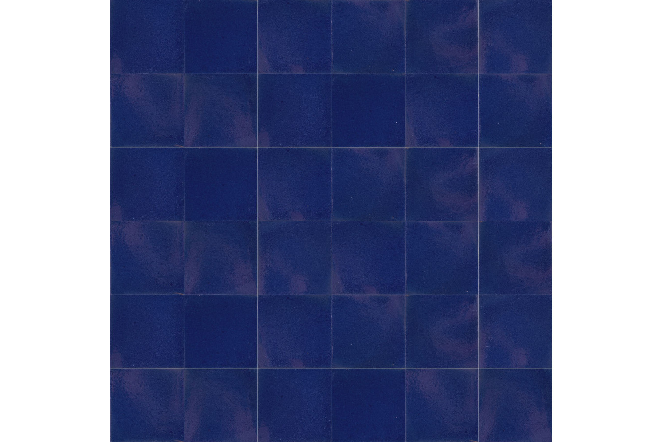 Hernández - Himmelblaue einfarbige mexikanische Fliesen