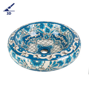 Lorena - Meksykańska umywalka ceramiczna