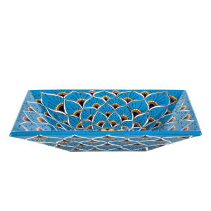 Azura prima - Aufsatzwaschbecken mit Relief verziertes