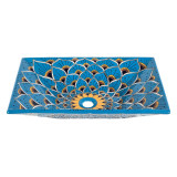Azura prima - Aufsatzwaschbecken mit Relief verziertes