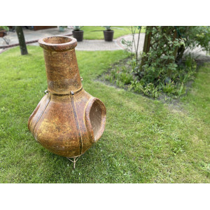 Las Cumbres - Gartenkamin aus Mexiko - 3 Löcher
