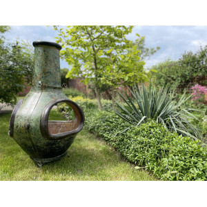 Las Cumbres - Gartenkamin aus Mexiko - 3 Löcher