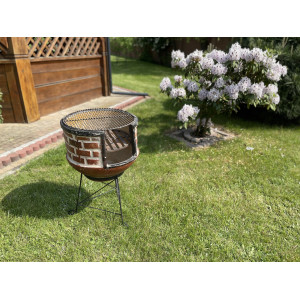 Las Derrumbadas - ein Gartenkamin aus Mexiko